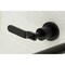 Kingston Brass KS8050KL Wall Mount Tub Faucet, Matte Black KS8050KL - alternate 2